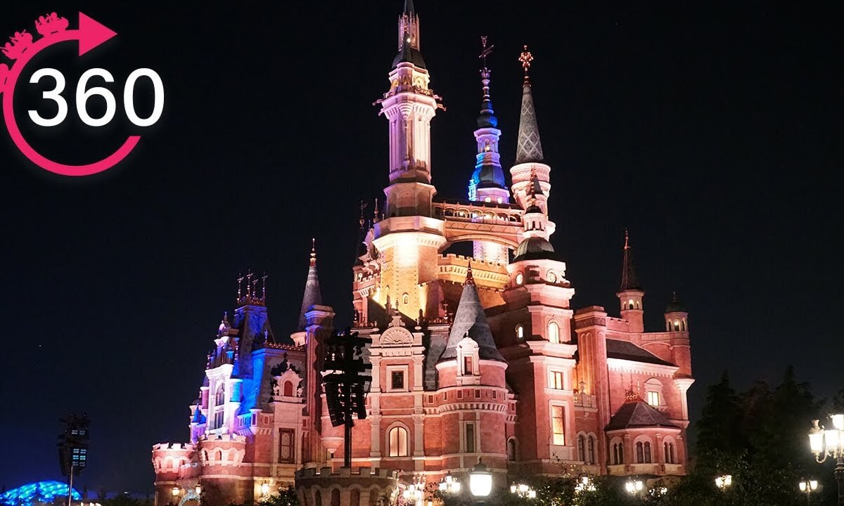 Shanghai Disneyland Castle Walkthrough