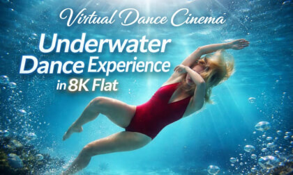 Virtual Dance Cinema in 8K – EP#10: Liquid Grace – Underwater Dance Experience (8K Flat) 🌊💧