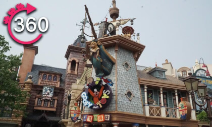 Main Street Walkthrough at Shanghai Disney VR Video Main Street Walkthrough at Shanghai Disney VR