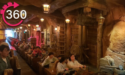 Seven Dwarfs Mine Train at Shanghai Disney