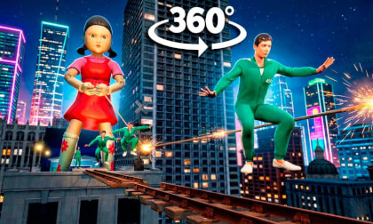 360 VR We Thought This Rope Game Was Easy… We Were Wrong