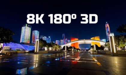 VR180 TimeLapse: The Night of Shenzhen & Guangzhou