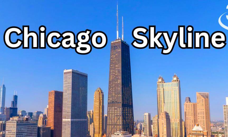 Chicago Skyline Aerial Virtual Tour in VR