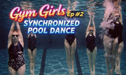 Gym Girls Ep #2: Synchronized Pool Dance 🩱✨ Grace & Strength in Motion 🔥🏊‍♀️