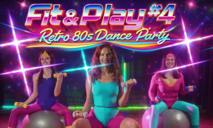 Fit & Play VEP #4: Retro 80s Dance Party 💃🎶 Flashback Moves & Neon Vibes 🔥