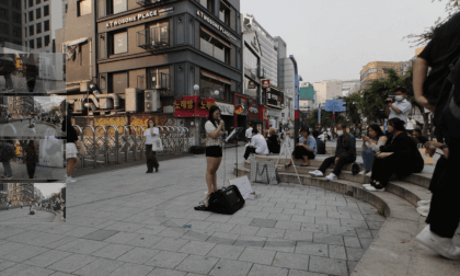 Korea(HongDae) Busking - 20230721 VR Video Korea(HongDae) Busking - 20230721 VR