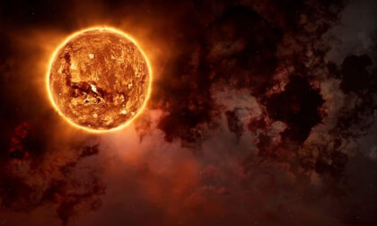 Solar Cataclysm: Dying Planet & Lava | UE 5 Render 8k (VR360)