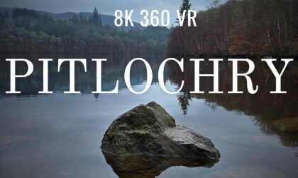 Pitlochry Scotland 8K 360 Panorama VR Insta360 X4