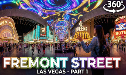 Fremont Street 360° VR | Las Vegas Night Tour – Part 1