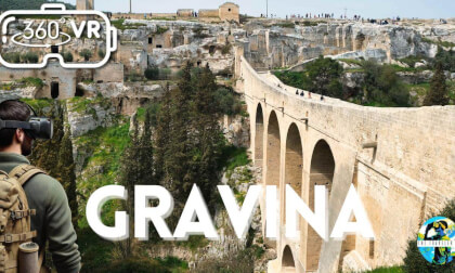 Gravina in Puglia 🇮🇹 360° VR | Explore Italy's Historic Ravine Town & James Bond Location