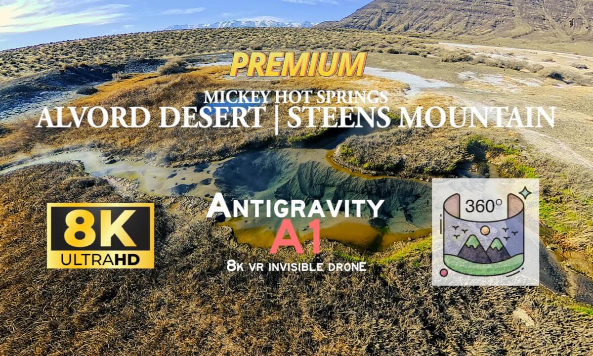 🌵Mickey Hot Springs | 360° VR Drone Experience (Premium) | Antigravity A1 Invisible Drone