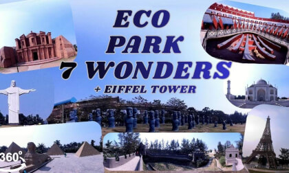 Eco Park, Kolkata- 7 Wonders+ Eiffel Tower 360 degree Virtual Tour