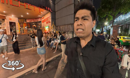 Bangkok Soi 4 Freelancers Area 360° | Thailand Red Light Street