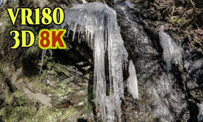 Tokyo's icefall Ryujin Falls in Oku-Tama,Tokyo, JAPAN