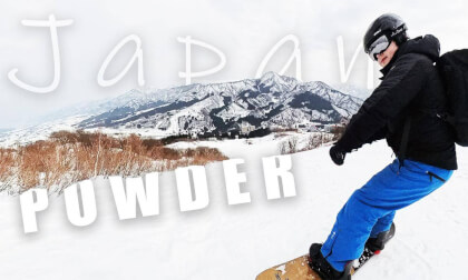 POV: EPIC Snowboard Virtual Reality Run in Japan AND IT'S INSANE (8K VR 360 3D)