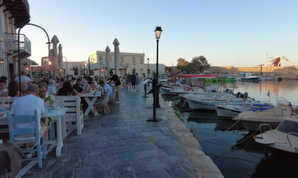 Kreta, Rethymnon, Hafen
