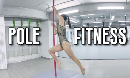 Beauty beyond definition, strength and flexibility coexist.--pole gymnastics