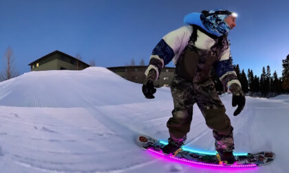 Night shred!