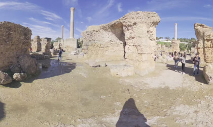 Antonine Baths Carthage – Interior 360° Roman Ruins in Tunisia