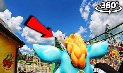 Energuś (Śmiej Żelki) - Energylandia 2022 (360°) (POV) (Zator, Poland) GoPro MAX