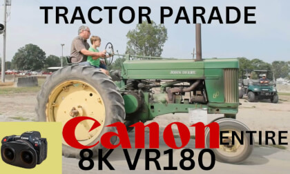 Tractor Parade Complete at the Antique Machinery Show  Findlay Ohio 2023 Canon 8K60 VR180 VR Video Tractor Parade Complete at the Antique Machinery Show  Findlay Ohio 2023 Canon 8K60 VR180 VR