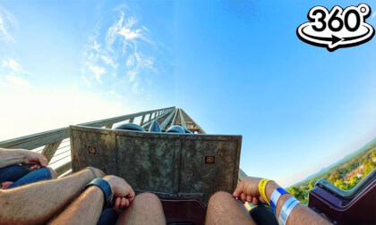 Zadra - Energylandia 2024 (Epic Ride) (360°) (POV) (Zator, Poland) Insta360 X4