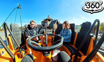 Jungle Adventure - Energylandia 2024 (Epic Ride) (360°) (POV) (Zator, Poland) Insta360 X4