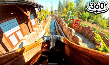 Toffifee Gold Mine - Energylandia 2024 (Epic Ride) (360°) (POV) (Zator, Poland) Insta360