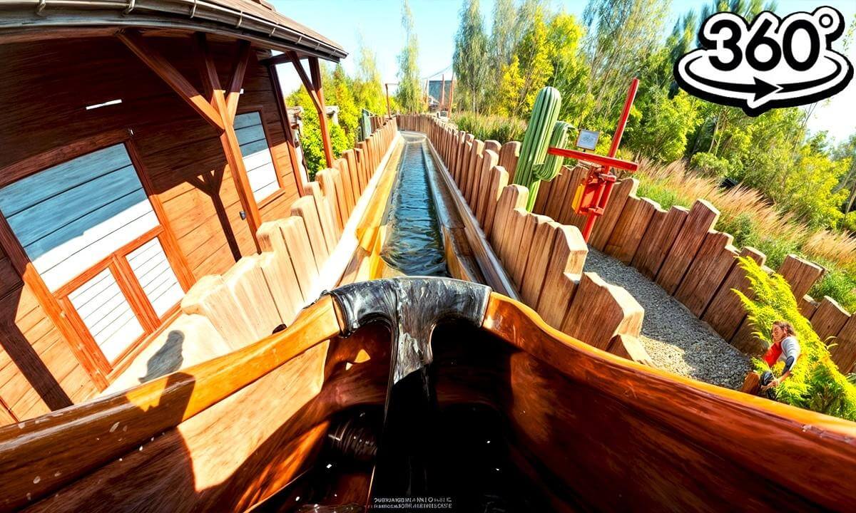 Toffifee Gold Mine - Energylandia 2024 (Epic Ride) (360°) (POV) (Zator, Poland) Insta360