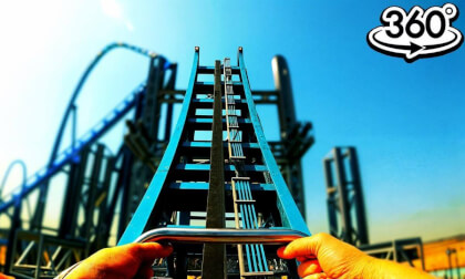 Tidal Wave Twister - Energylandia 2024 (Epic Ride) (360°) (POV) (Zator, Poland) Insta360 X4