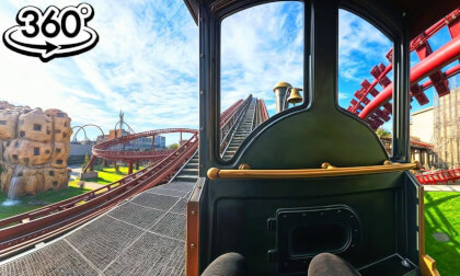 Choco Chip Creek - Energylandia 2024 (Epic Ride) (360°) (POV) (Zator, Poland) Insta360 X4