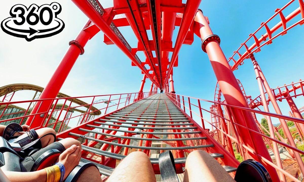 Mayan - Energylandia 2024 (Epic Ride) (360°) (POV) (Zator, Poland) Insta360 X4
