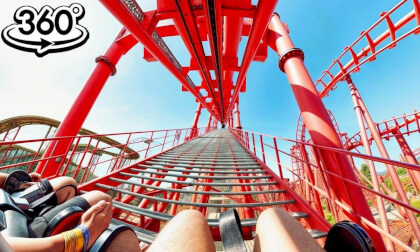 Mayan - Energylandia 2024 (Epic Ride) (360°) (POV) (Zator, Poland) Insta360 X4