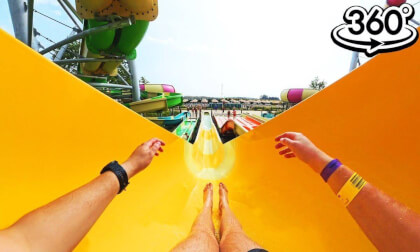 Plum (Bamboo Bay) - Energylandia 2024 (360°) (POV) (Zator, Poland) Insta360 X4