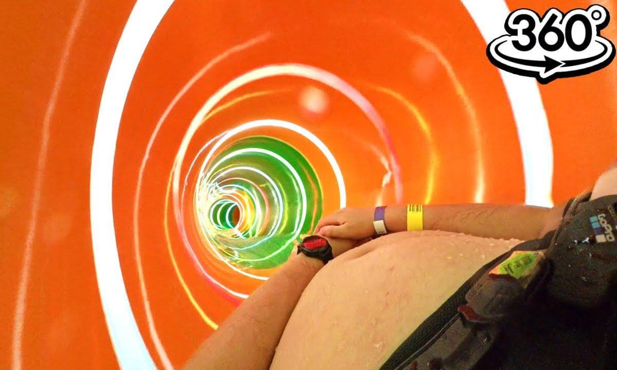 Funky Monkey 4/5 (Exotic Island) - Energylandia 2024 (360°) (POV) (Zator, Poland) Insta360 X4
