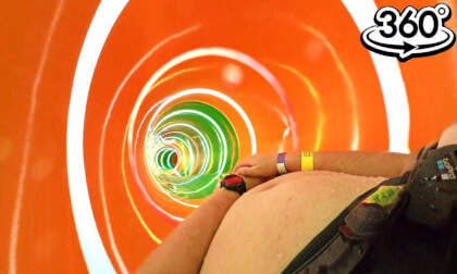 Funky Monkey 4/5 (Exotic Island) - Energylandia 2024 (360°) (POV) (Zator, Poland) Insta360 X4