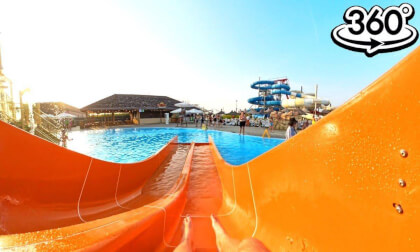 Funky Monkey 5/5 (Exotic Island) - Energylandia 2024 (360°) (POV) (Zator, Poland) Insta360 X4