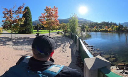 Walk along the Kootenay Lake Waterfront in Nelson, British Columbia