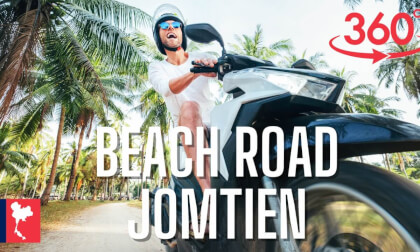 Riding the Coastline: Motorcycle Excursion along Jomtien Beach, Thailand Riding the Coastline: Motorcycle Excursion along Jomtien Beach, Thailand