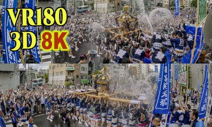Fukagawa Hachiman Festival in TOKYO,JAPAN