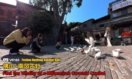 Foshan Nanfeng Ancient Kiln 🔥 Touch Ceramics, Feed Pigeons, Walk in the Footsteps of Ancient Potters for 500 Years