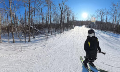360° - Skiing Avalanche ♦♦ off Weider Express @ Blue Mountain Resort