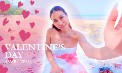 A Cozy ASMR Valentine’s Picnic with Me | POV Date with Binaural 3D Audio | www.VRwithKaty.com