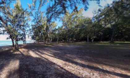 360 VR Scene of Mauritius nature and trees on the ocean coast VR Video 360 VR Scene of Mauritius nature and trees on the ocean coast VR