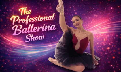 Flex & Flow VR Ep #6 🩰 The Professional Ballerina Private Show 🩰 VR180 8K AI Passthrough