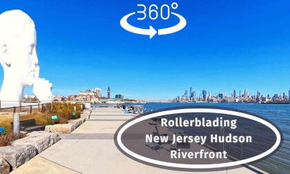 Skating The Scenic Hudson Riverfront In Jersey City