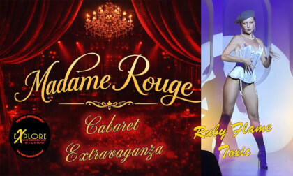 Ruby Flame - Toxic  Madame Rouge  Cabaret Extravaganza Week Five Act Eight