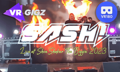 DJ Sash "Ecuador" Live at the Shoe Shaker Festival UK August 2023  3D 180VR