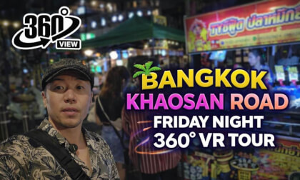Bangkok Khaosan Road – Friday Night 360° VR Walking Tour