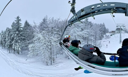 Experience the Winterberg Skilift with insta360 X5